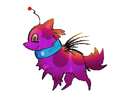 Purple Sticker