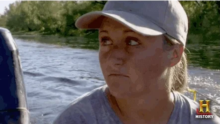 history channel woman GIF