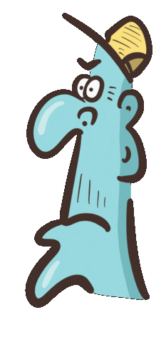 Popping Up Peek-A-Boo Sticker by Careless Doodles