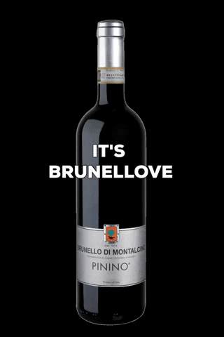 Pinino_wines red wine wine bottle brunello GIF