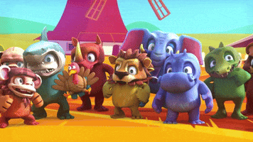 Scared Shark Week GIF by The Animasks