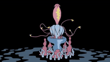Confused Tentacles GIF by Chris Cornwell
