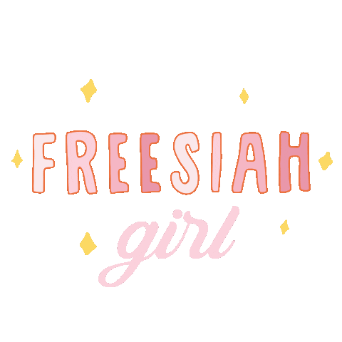 Girl Sticker by Freesiah Brand