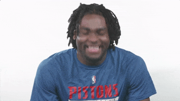 Happy Fun GIF by Detroit Pistons