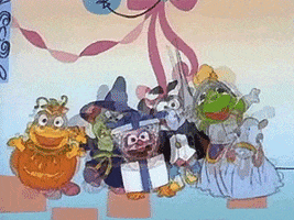muppetwiki dance halloween celebrate yay GIF