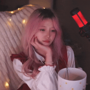 Tired Cute Girl GIF