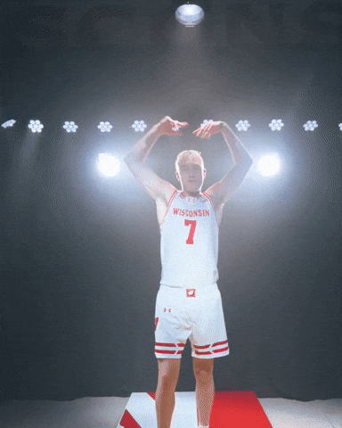 Badgers Basketball GIF by Wisconsin Badgers