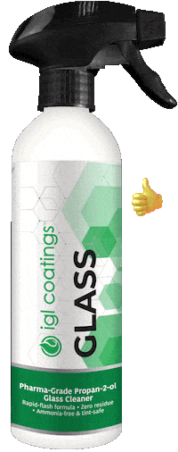 Glass Cleaner Sticker by iglcoatings