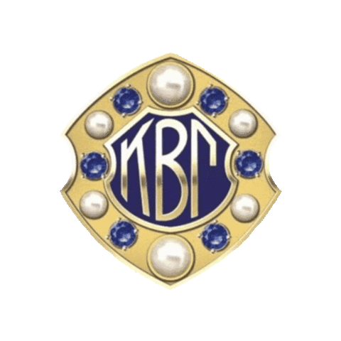 Badge Kbg Sticker by Kappa Beta Gamma International Sorority