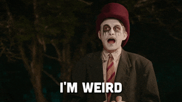 Eric Baudour Im Weird GIF by Rooster Teeth
