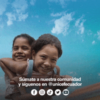 Dia Del Nino GIF by UNICEF Ecuador