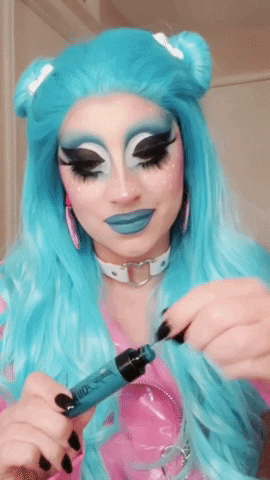 VenusEnvyDrag makeup tiktok drag lipstick GIF