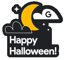 Halloween Moon Sticker by Google Developers