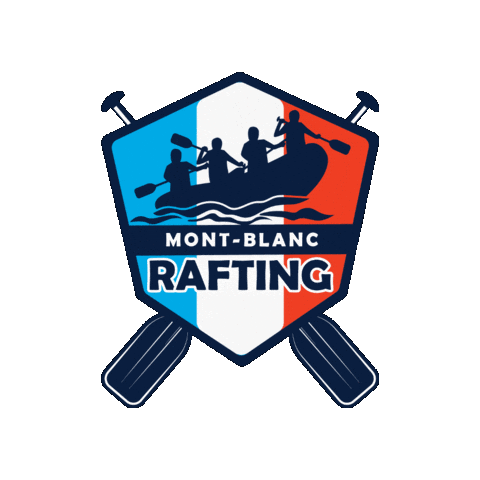Mont-blanc-rafting Sticker