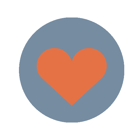 Heart Love Sticker by Nina Mace