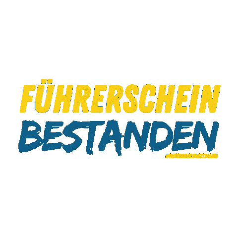 Führerschein Sticker by Fahrschule Wittmann