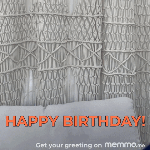 Celebrate Happy Birthday GIF by memmo.me