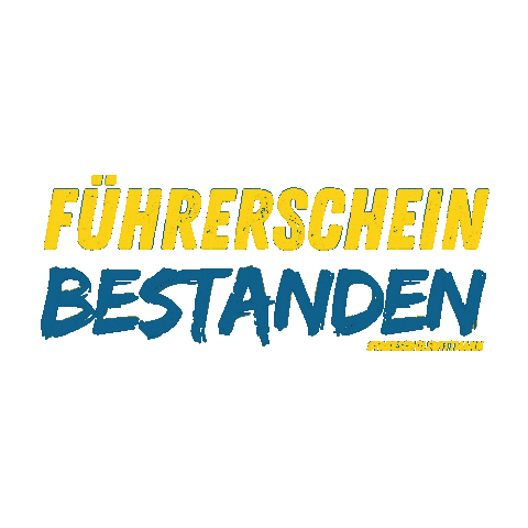 Führerschein Sticker by Fahrschule Wittmann