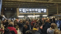 Crowds Seen at London's St Pancras Station as Tier 4 Lockdown Announced