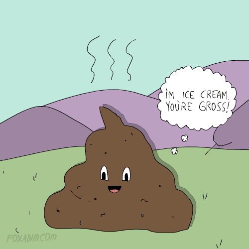 like  wierd question  your mood is poop