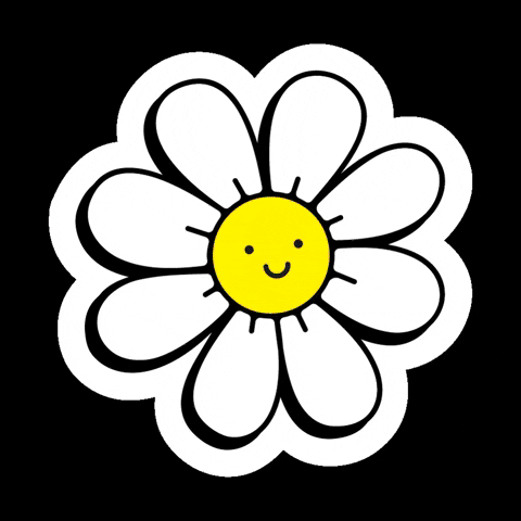 Happy Flower GIF by Neighbourhood Skate Club - Find & Share on GIPHY