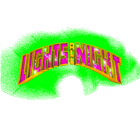 Lights All Night Lan Sticker by Disco Donnie Presents