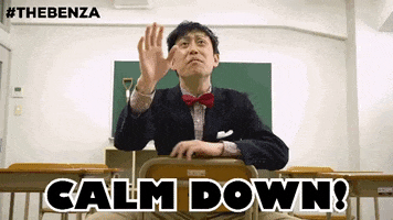 Calm Down Chill Out GIF by Tokyo Cowboys