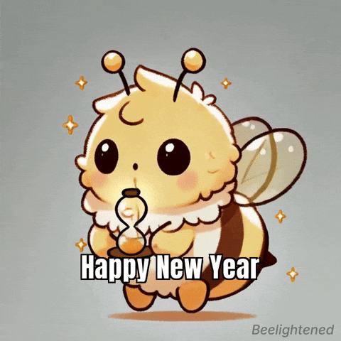Beginning New Year GIF by Beelightened