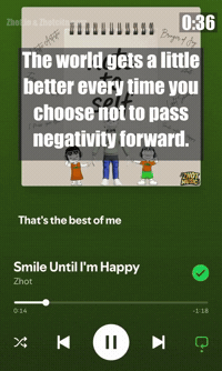 smile until im happy