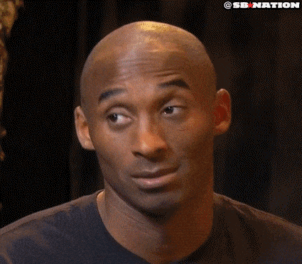 Giphy - awkward kobe bryant GIF