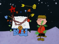charlie brown christmas animated gif