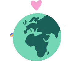 Rainbow Love Sticker by We Create Space