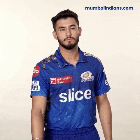 Cricket Thumbs Down GIF by Mumbai Indians