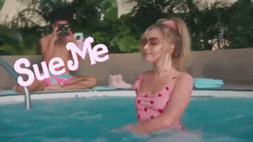 pool swimming GIF by Sabrina Carpenter
