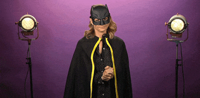 jodie foster batgirl GIF by Team Coco