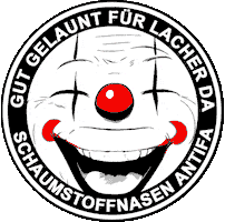 Clown Delmenhorst Sticker by Ministerium Für Guten Geschmack