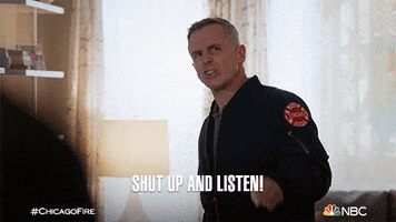 Listen Chicago Fire GIF by One Chicago