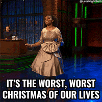 Merry Christmas Dance GIF by Late Night with Seth Meyers