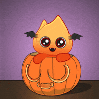 Trick Or Treat Pumpkin GIF by Playember