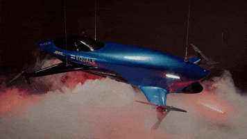 Smoke Racing GIF by Airspeeder
