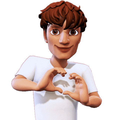 In Love Genie Sticker by Rustam Mayer