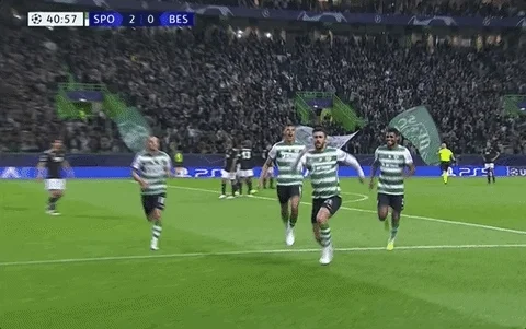 Sporting Champions League GIF by UEFA