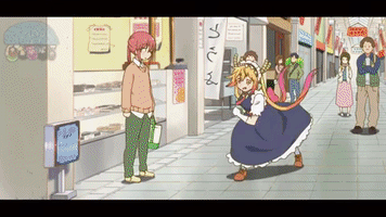 MrPeter02 kobayashi onepunch maiddragon GIF