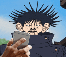 Shocked Jujutsu Kaisen GIF