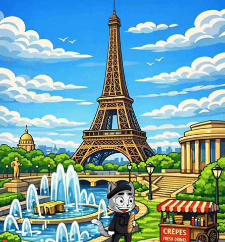 France Paris GIF by Hero Galaxy NFT