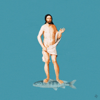 walking on water miracle GIF by Scorpion Dagger