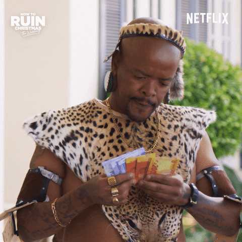 Tv Series Counting Money GIF by NETFLIX
