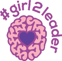 Girl Heart Sticker by Girl2Leader