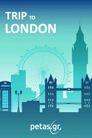 London Travel GIF by Petas.gr