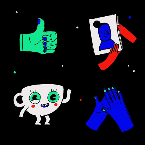 Coffee Thumbs Up GIF